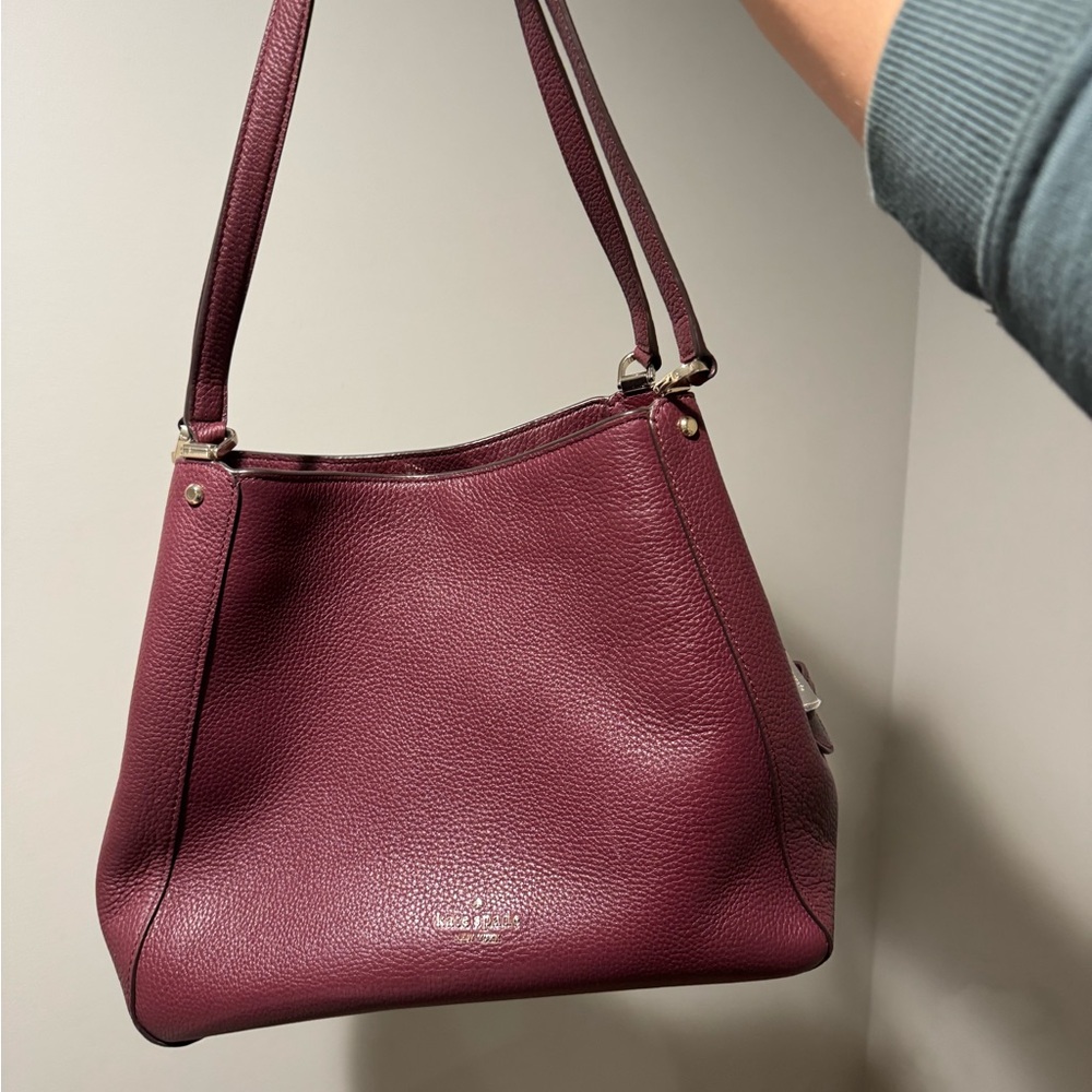 Kate Spade Deep Plum Shoulder Bag